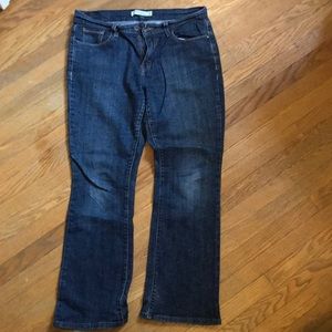 LEVI's 515 Boot Cut Dark Wash Jeans 8S